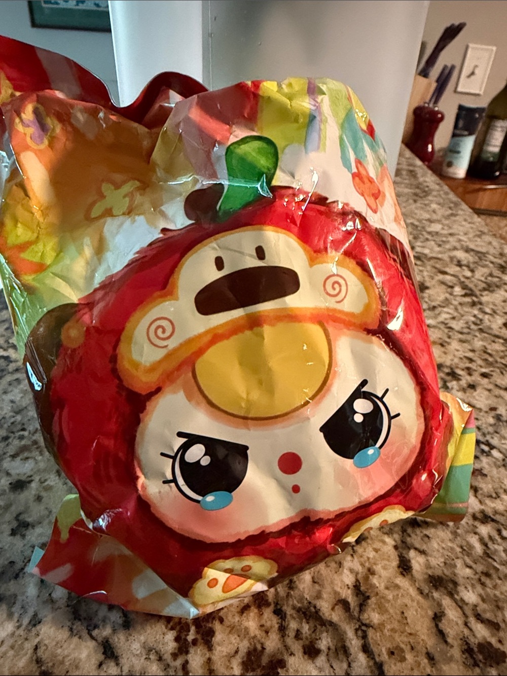 Red Cartoon Character Drawstring Pouch - Women Accessories